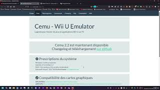 WindowsLinuxmacOSCemu  Wii U Emulator V22 [upl. by Atteoj]