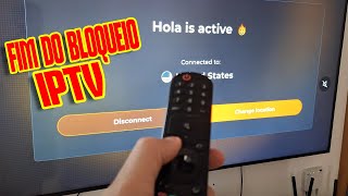 COMO USAR VPN NA SMART TV FIM DO BLOQUEIO IPTV [upl. by Odranoel]