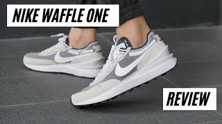 Nike WAFFLE ONE REVIEW amp ON FEET  The Sacai Waffle amp Daybreak come together [upl. by Nereus]