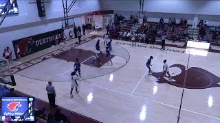 Destrehan vs Bourgeois High Varsity Womens Basketball [upl. by Aitnohs260]