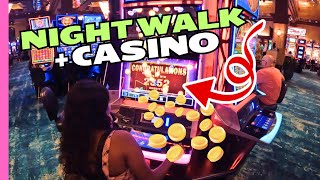 Aruba Nightlife Walk with Casino Visit travel aruba casino [upl. by Anasiul]