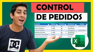 📢 Crea un Control de Pedidos en Excel Con Macros [upl. by Deanna]