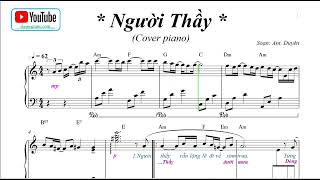 Người Thầy  sheet piano Demo [upl. by Noval]