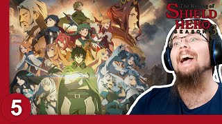 Rising of the Shield Hero season 3 — episode 5 — The New Generation — blind reaction [upl. by Laehplar]