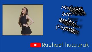 Madison beer Reckless  piano cover Raphael hutauruk [upl. by Millman400]