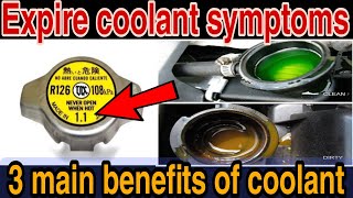 3 Mian Benefits of Coolant Coolant vs Water Radiator Cap Pressure  Reservoir [upl. by Fini]