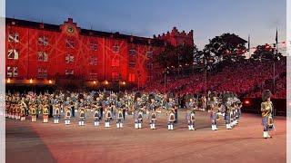 Basel Tattoo 2024 Opening and Massed Pipes and Drums  630 min [upl. by Hsirehc]