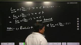 BSc Math sem3real analysis infinite sries Lec8 BYDrProf BD Yadav Sir [upl. by Katherina101]