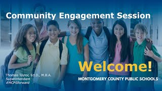 Community Engagement Session 91624 at Poolesville High School [upl. by Nehemiah309]