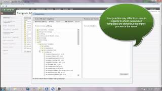 Importing templates into Greenway Primesuite [upl. by Roswald]