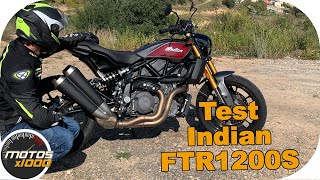 Test Indian FTR 1200 S  Motosx1000 [upl. by Berget]