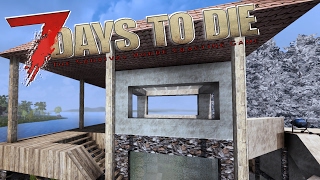 Balcony Roof Design  7 Days to Die  S09E84 [upl. by Kedezihclem]