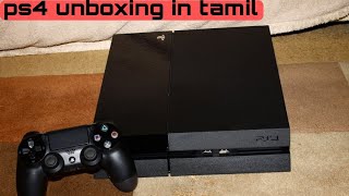 ps4 unboxing Tamil 😄 [upl. by Namwob342]