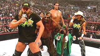 Great Khali Hornswoggle and The Boogeyman try to join DX [upl. by Haldan729]