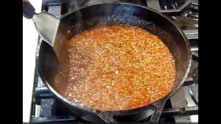 Best Spicy Hot dog Chili Sauce [upl. by Moser]