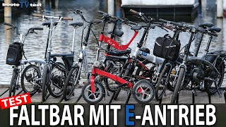 KLAPPRAD MIT RÜCKENWIND  Faltbare EBIKES im Test Teil 1 [upl. by Werby834]