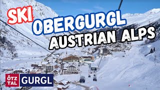 An Intermediate skiers day in the Alps  Obergurl amp Hochgurgl Ötztal Tyrol Austria [upl. by Russian]