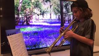 Bluebells of Scotland trumpet  played by Harry [upl. by Nybor]