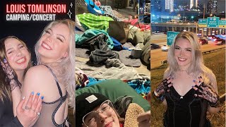 LOUIS TOMLINSON DALLAS VLOG 2022  CampingConcert ×͜× [upl. by Welby175]