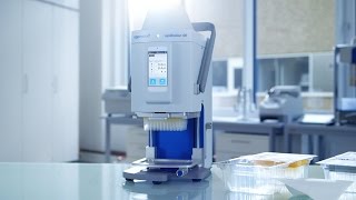 epMotion® 96 – semiautomated electronic 96 channel pipette [upl. by Ailhad518]