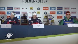 HOL19 Mens Pursuit Press Conference [upl. by Karb709]