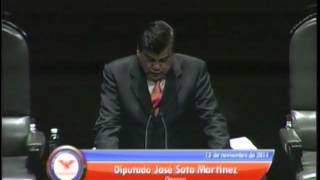 Dip José Soto MC  Presupuesto de Egresos de la Federación 2015 Reservas [upl. by Pet]