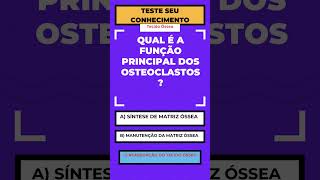 Quiz Tecido Ósseo 2 [upl. by Sadoff]