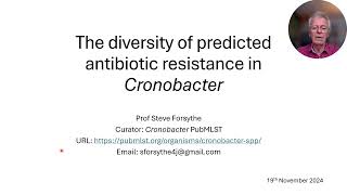 Largest ever study of antibiotic resistance using more than 2500 Cronobacter bacterial genomes [upl. by Himelman446]