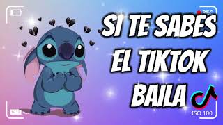 Si Te Sabes El Tiktok Baila  2022🤍🖤 [upl. by Llenrep]