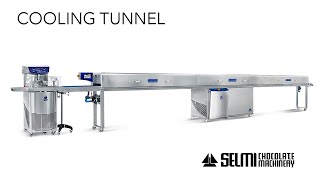 Chocolate coating enrobing and cooling tunnels [upl. by Cutlerr]