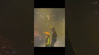 Sicko mode live  Drake amp Travis Scott performs Sicko Mode together on stage drake travisscott [upl. by Maxantia]