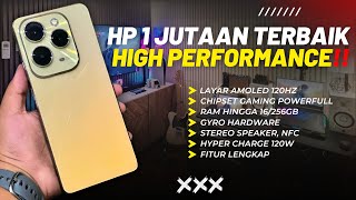 7 REKOMENDASI HP MURAH TERBAIK HARGA 1 JUTAAN HIGH PERFORMANCE 2024 [upl. by Eeralih875]