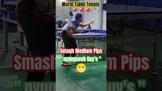 Smash Medium Pips worldtabletennis pingpong tabletennisplayer sports tenismeja tabletennis [upl. by Rintoul]