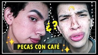 ¿CÓMO HACER PECAS CON CAFÉ PROBANDO PECAS CON CAFÉ  MIZUKOH [upl. by Analihp]