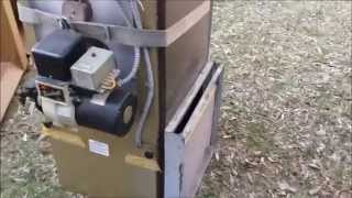 Oil Fired Hot Air Furnace Replacment [upl. by Atekal]