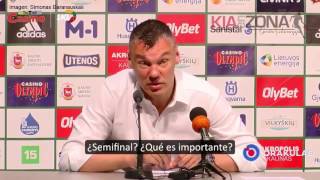 Simplemente Sarunas Jasikevicius [upl. by Garap847]