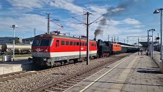 Abfahrt des SonderErlebniszug 16786 quotKaiserzugquot am 15082024 in AttnangPuchheim [upl. by Aisyle]