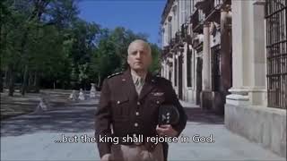 Patton 1970 Psalm 63 and the Weather Prayer [upl. by Ecinhoj]