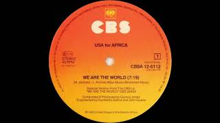 USA For Africa  We Are The World HQ Sound [upl. by Mahla]