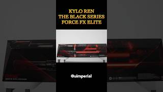 Kylo Ren sable de luz Force FX Elite The Black Series Star Wars ￼ [upl. by Aicil908]