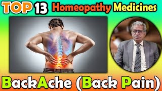 Backache Causes Symptoms and homeopathy Treatment  Dr P S Tiwari [upl. by Canice]