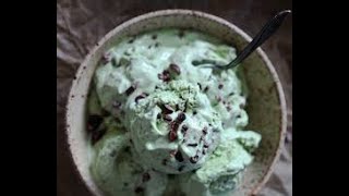 Making Mint Chocolate Chip Ice Cream [upl. by Alehc]