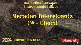 Nerden Bileceksiniz  Ahmet Kaya  Altyapısı  F  Chord [upl. by Ahsekad]