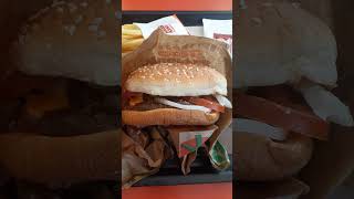 Burger King Whopper Meal  With Cheese [upl. by Harris978]