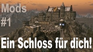 Skyrim Mods  Ein Schloss für dich Bluecreek Estate Mod  Review [upl. by Munniks]