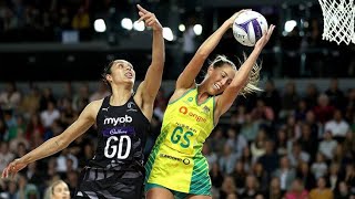 Constellation Cup  Diamonds drop third Constellation Cup clash with Silver Ferns [upl. by Graves436]