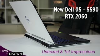 2019 Dell G5  5590 RTX 2060  Unboxed and First Impressions [upl. by Ramirol]