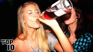 Top 10 Best Drinking Games At Parties [upl. by Letreece]