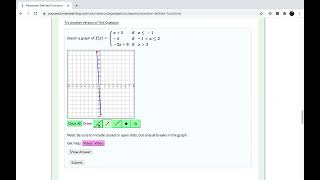 ConstandLinear Piecewise Functions [upl. by Chiang]