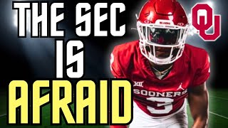 Reggie Powers Hard HITS All Over The Field  4⭐️ Oklahoma Sooners Safety Recruit  Highlights [upl. by Ariaek]